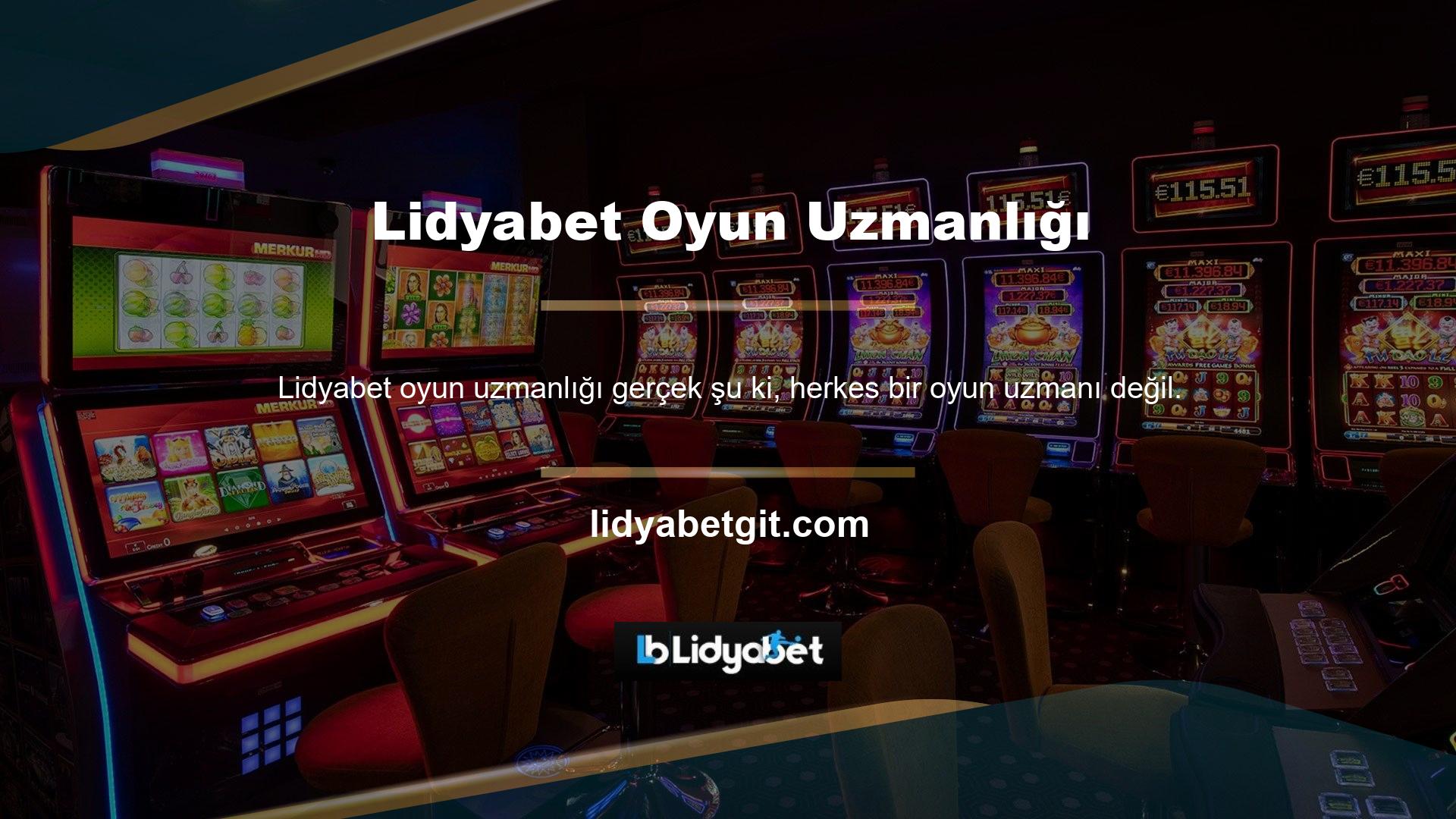 Casino oyunlarını denemeyen milyonlarca insan var
